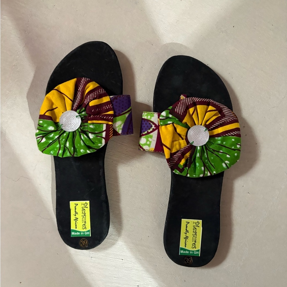 Made‎ in Ghana Summer Sandals Flip Flops Women's Size 8